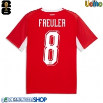 Maglie da calcio Svizzera Remo Freuler #8 Prima Maglia Mondiali 2026  Manica Corta